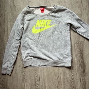 Nike gray sweater